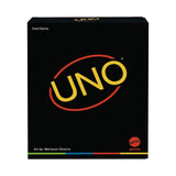 Mattel Uno Minimalista Card Game - Radar Toys