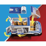 Playmobil City Action Police Van With Lights And Sound Building Set 70899 - Radar Toys
