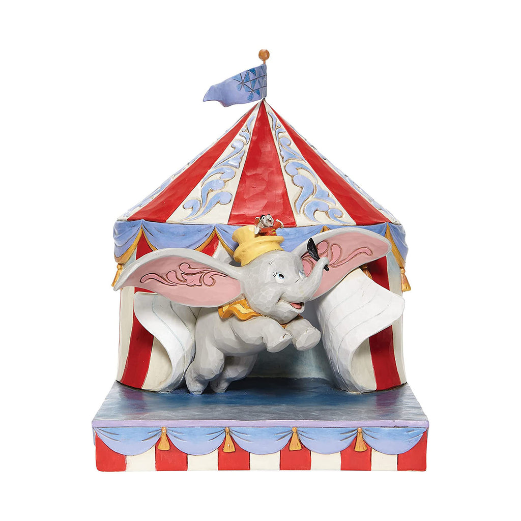 Enesco Disney Traditions Dumbo Over The Big Top Figurine
