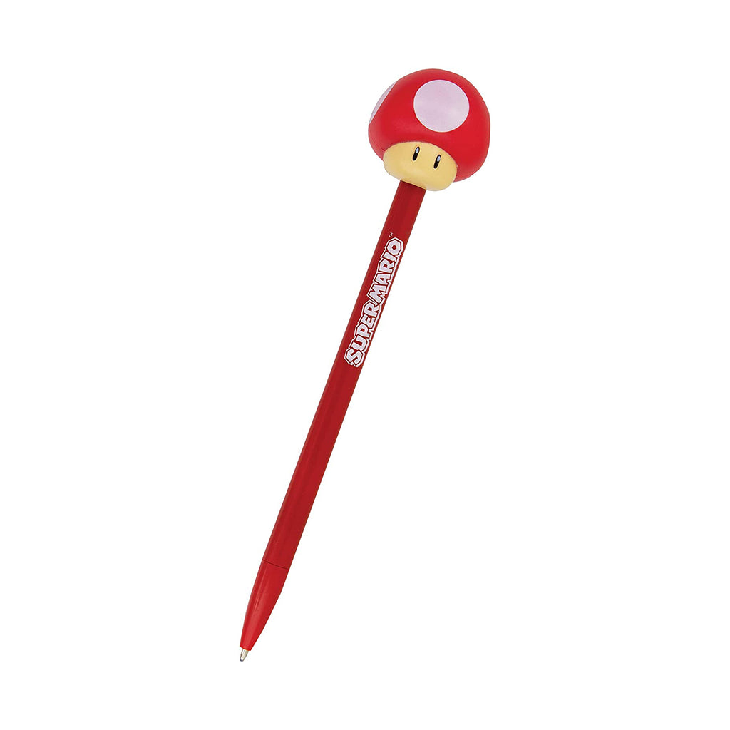 Super Mario Pen With Mushroom Topper - Radar Toys