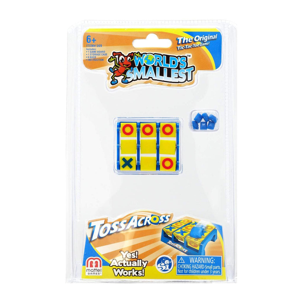 World's Smallest Tic-Tac-Toe Toss Across Figure - Radar Toys