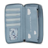 Loungefly Disney Winnie The Pooh Eeyore All Over Print Zip Around Wallet - Radar Toys