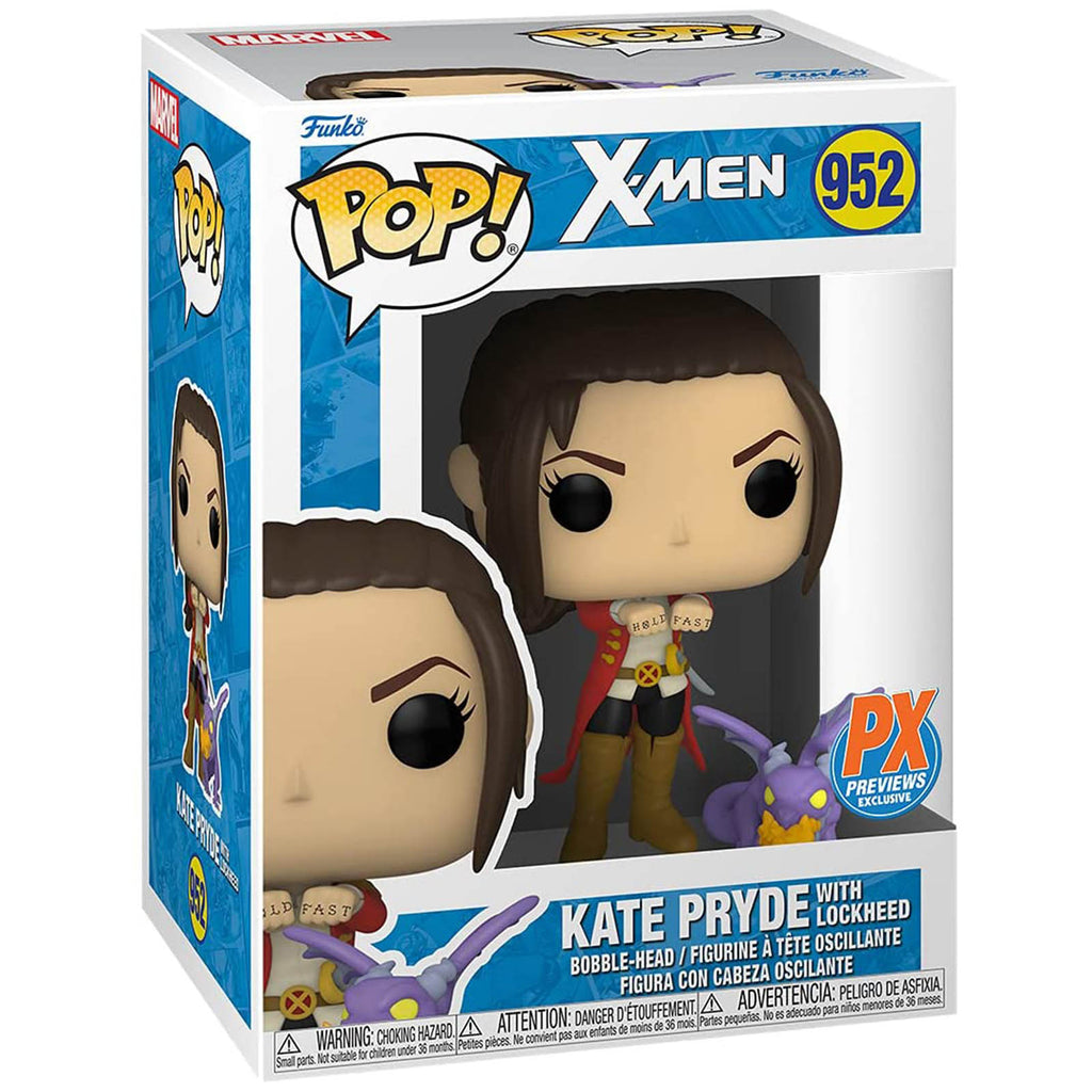 Funko Marvel PX Exclusive POP Kate Pryde With Lockheed Vinyl Figure