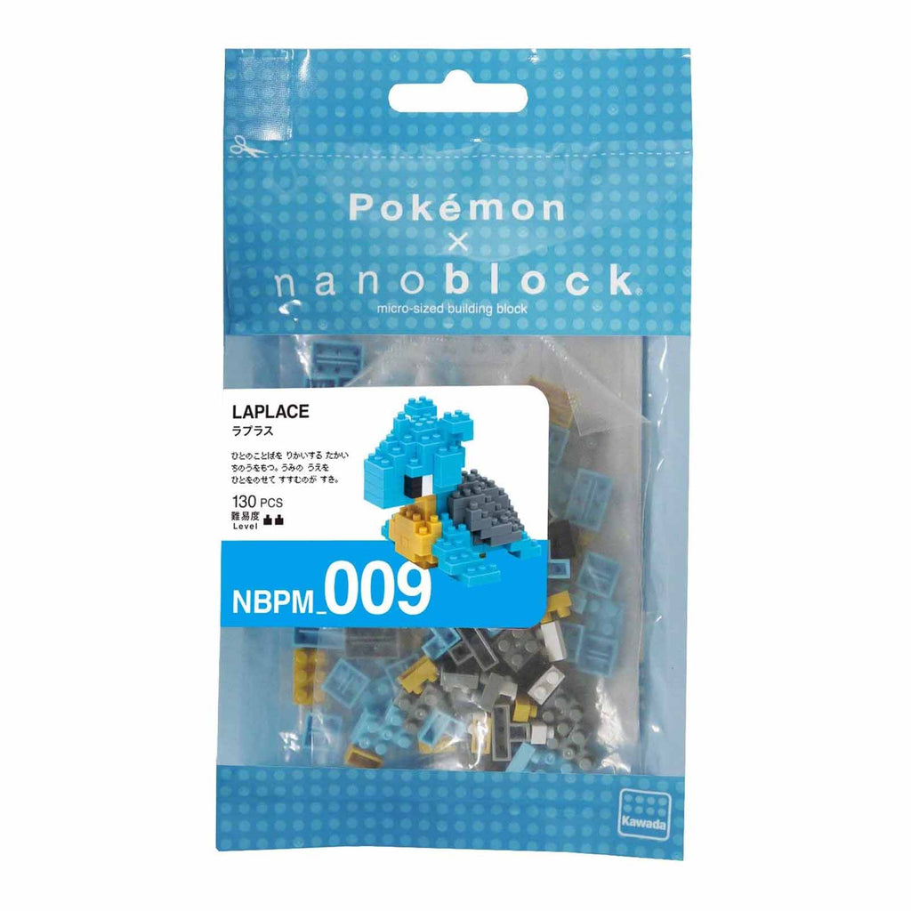Nanoblock Pokemon Lapras Building Set - Radar Toys