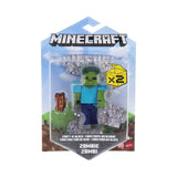 Minecraft Zombie 3.25 Craft-A-Block Action Figure Set - Radar Toys