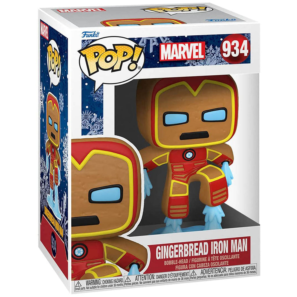 Funko Marvel Holiday POP Gingerbread Iron Man Vinyl Figure