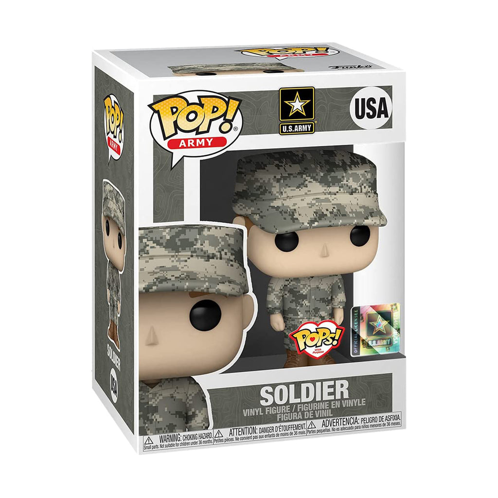 Funko Military Pop Army Male Soldier Vinyl Figure