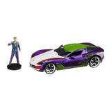 Jada Toys DC The Joker And 2009 Chevy Corvette Stingray 1:24 Diecast Set - Radar Toys