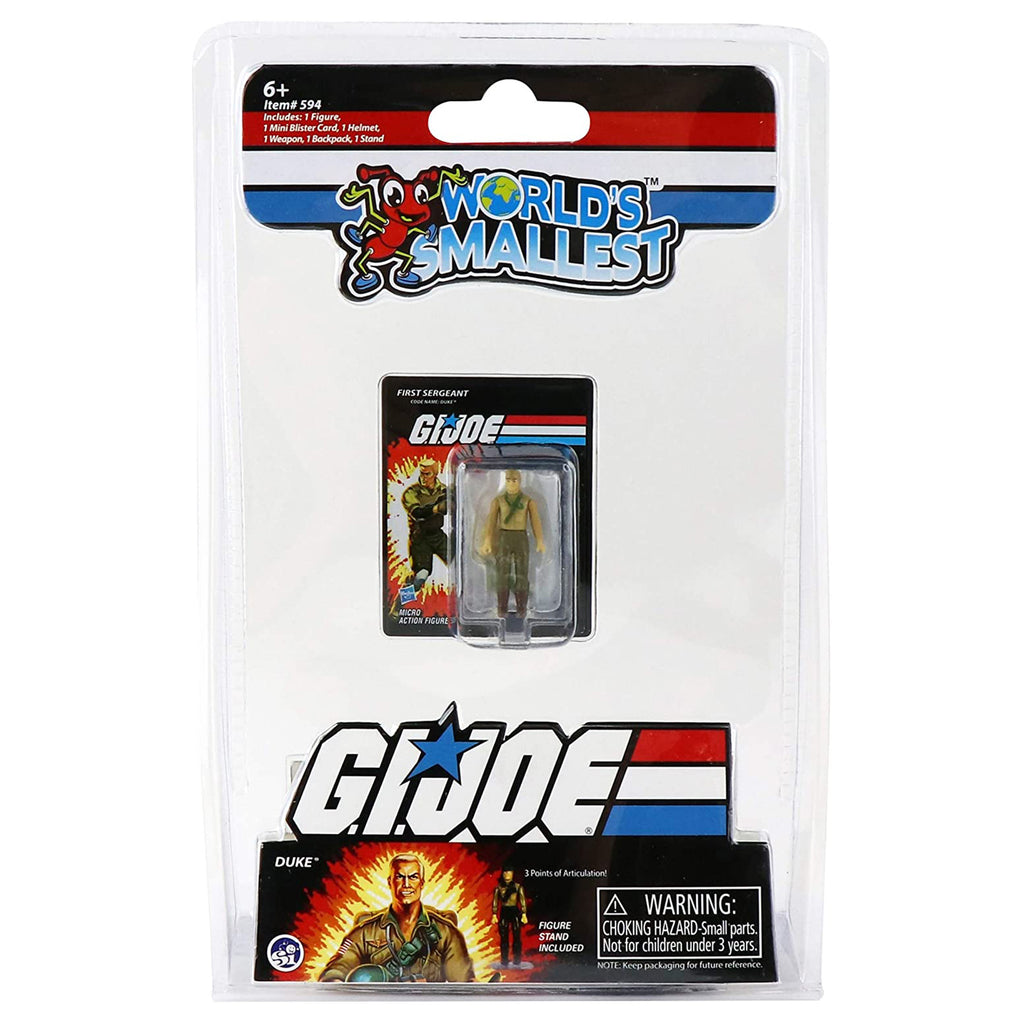 World's Smallest GI Joe Duke Figure - Radar Toys