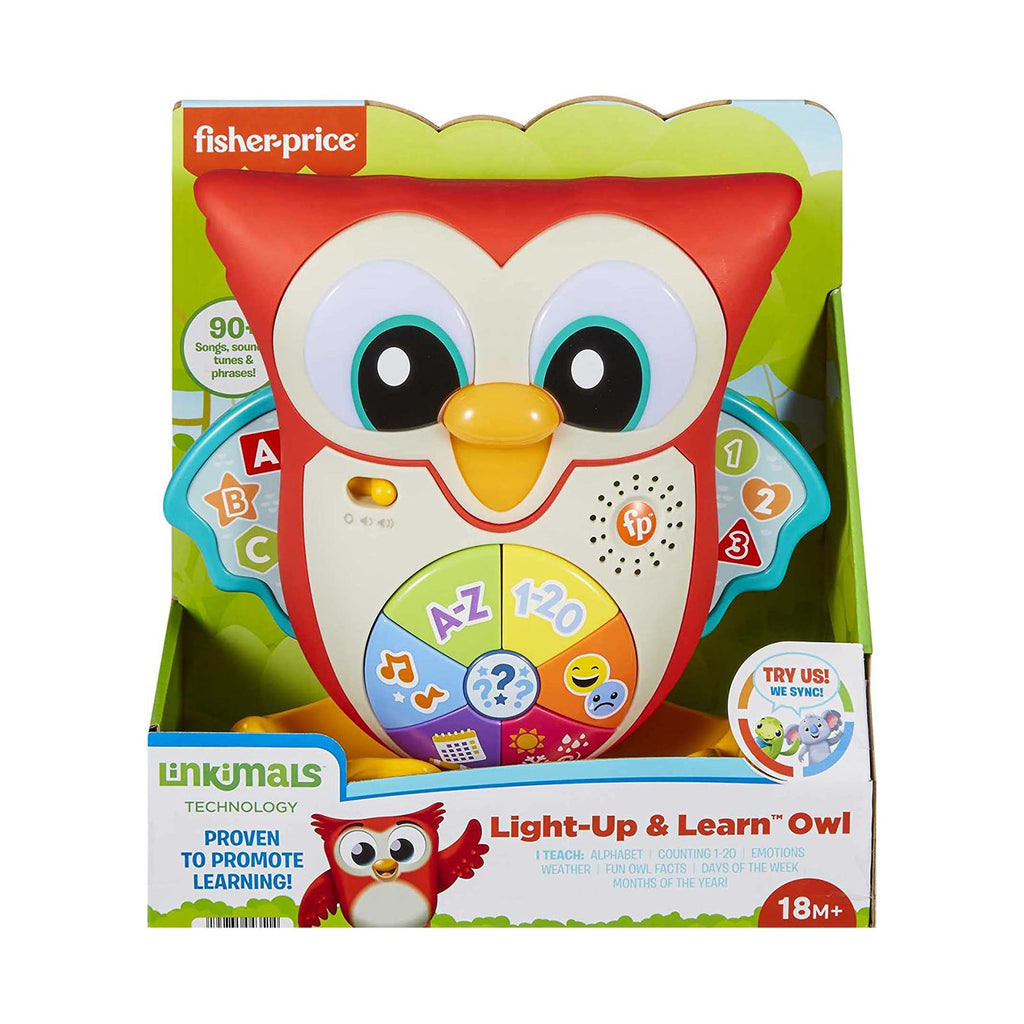 Fisher Price Linkimals Light Up And Learn Owl Toy - Radar Toys