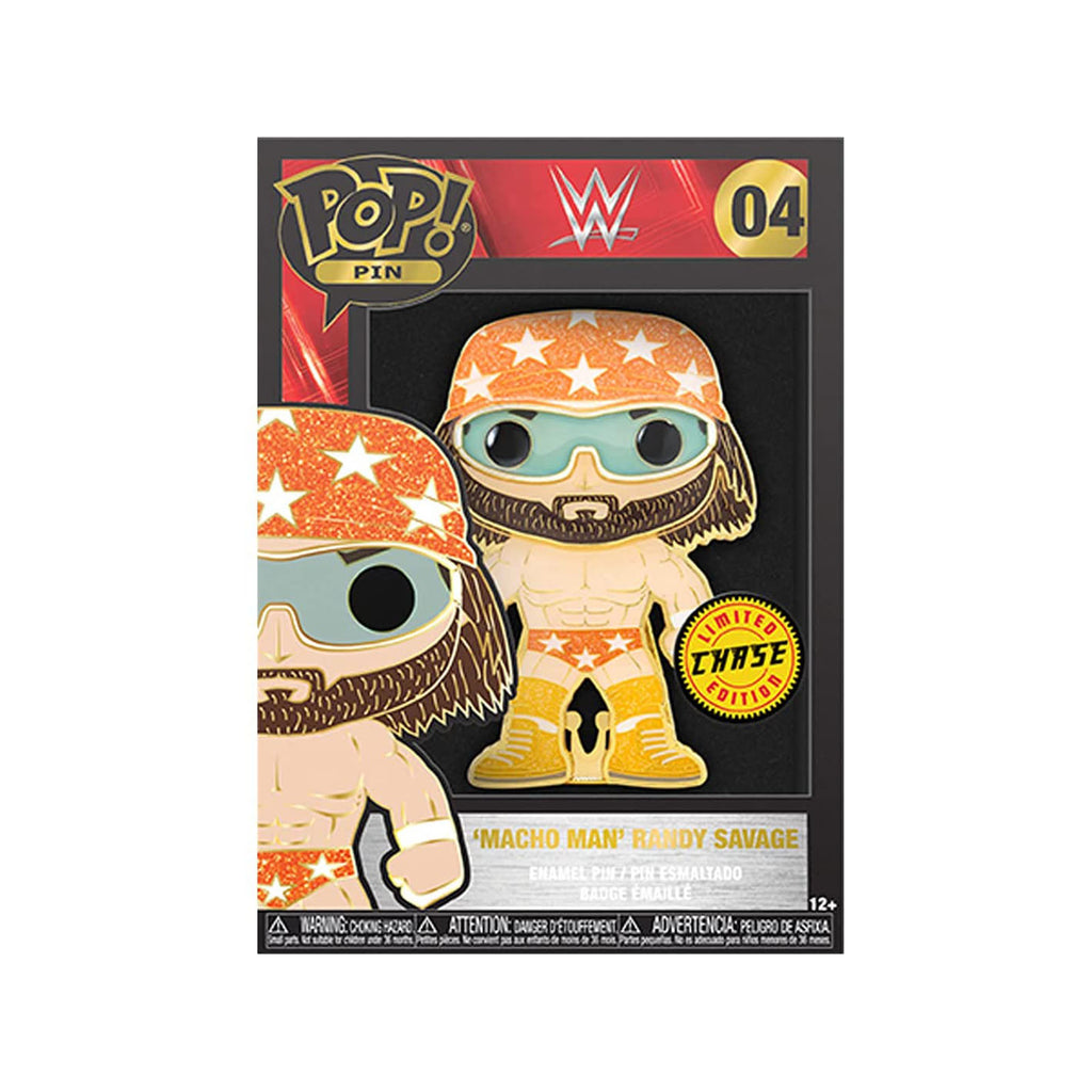 Funko WWE POP Pin Randy Macho Man Savage Figure CHASE VERSION Set
