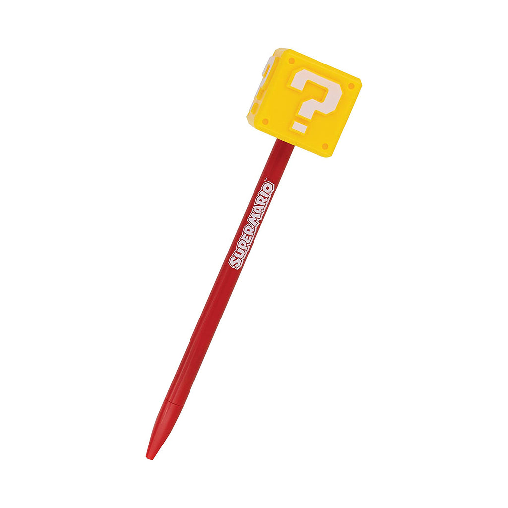 Super Mario Pen With Coin Block Topper - Radar Toys