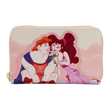 Loungefly Disney Hercules 25th Anniversary Meg And Hercules Zip Around Wallet - Radar Toys