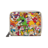 Loungefly Nickelodeon Characters All Over Print Wallet - Radar Toys