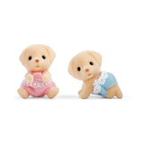 Calico Critters Yellow Labrador Twins Figure Set - Radar Toys