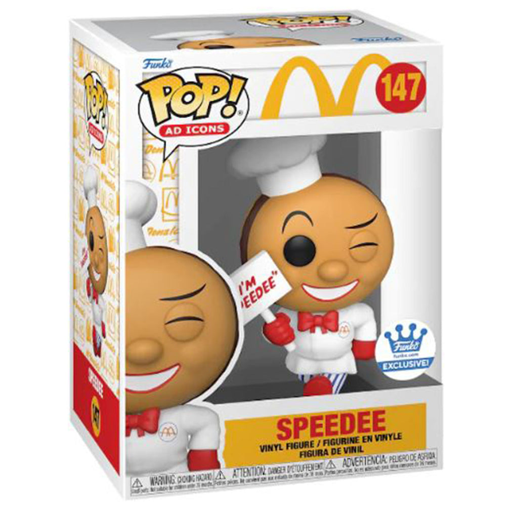 Funko Ad Icons McDonalds POP Speedee Figure