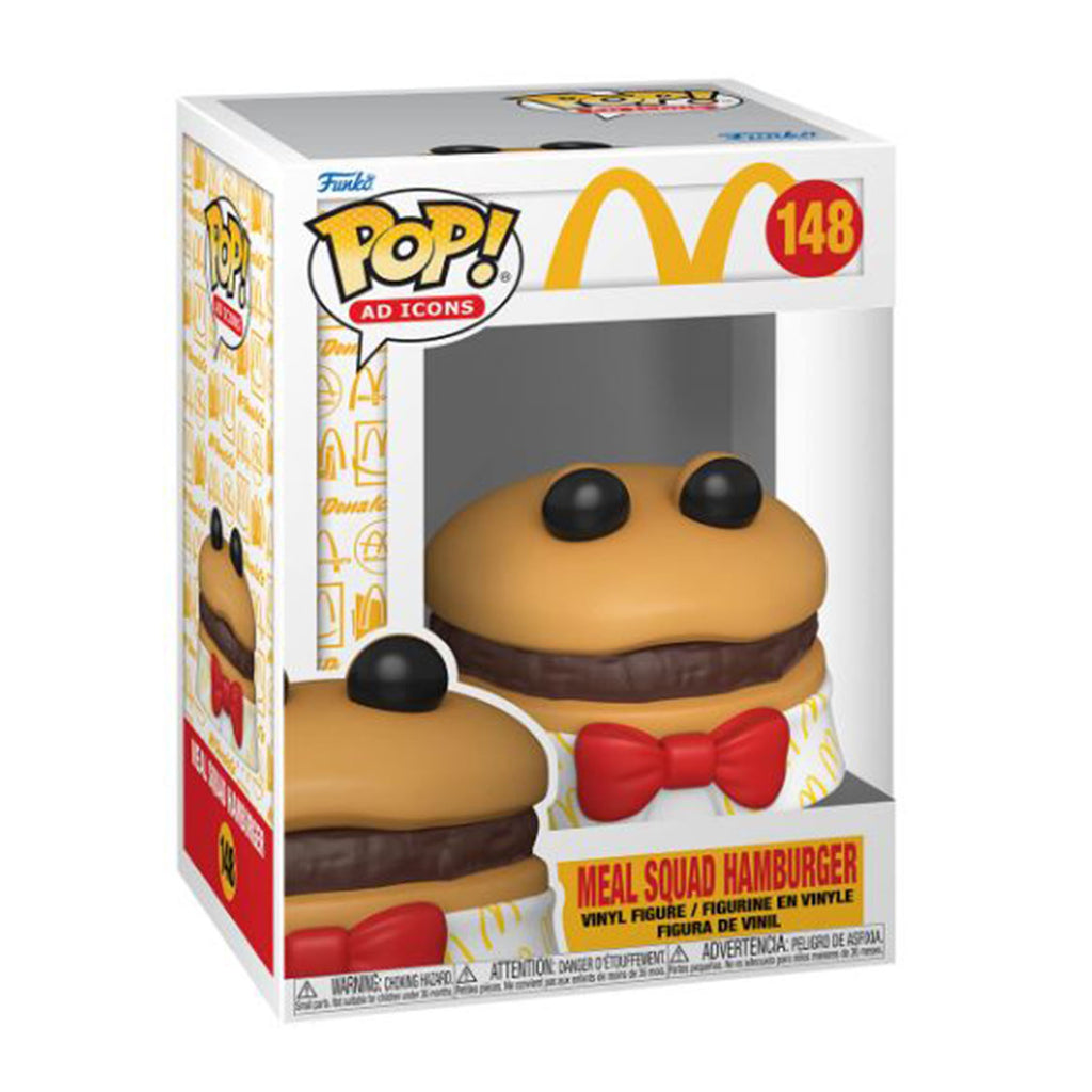 Funko Ad Icons McDonalds POP Meal Squad Hamburger Figure