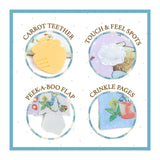 Beatrix Potter Peter Rabbit Soft Book Activity Toy - Radar Toys