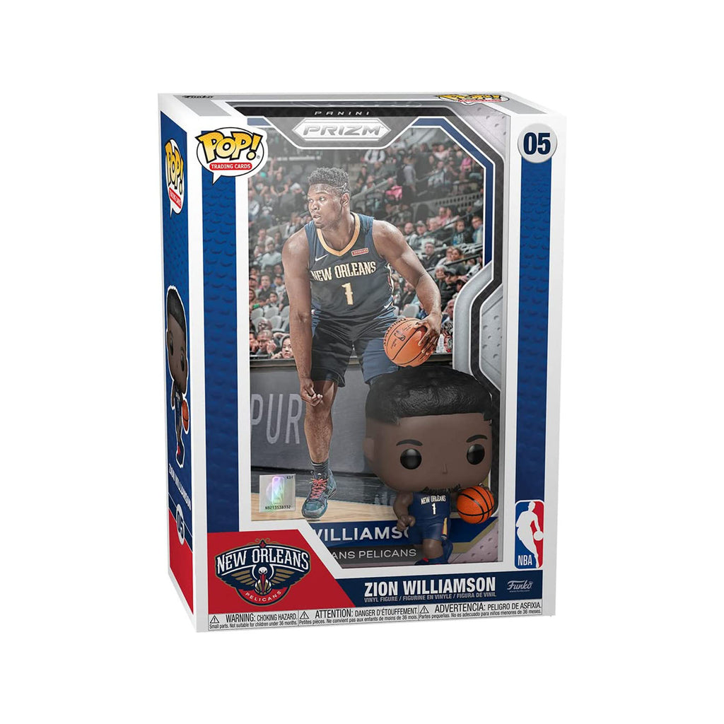 Funko POP Trading Cards Zion Williamson Figure Set