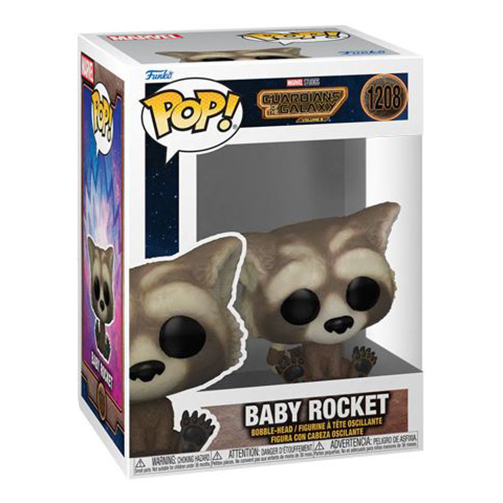 Funko Guardians Of The Galaxy Vol 3 POP Baby Rocket Figure
