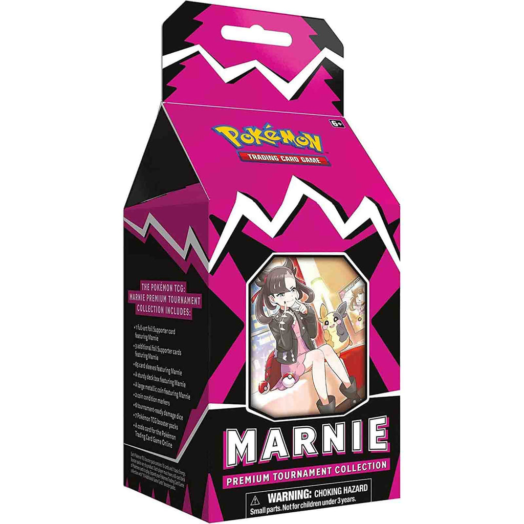 Pokemon Marnie Premium Tournament Collection Box Trading Card Game Set
