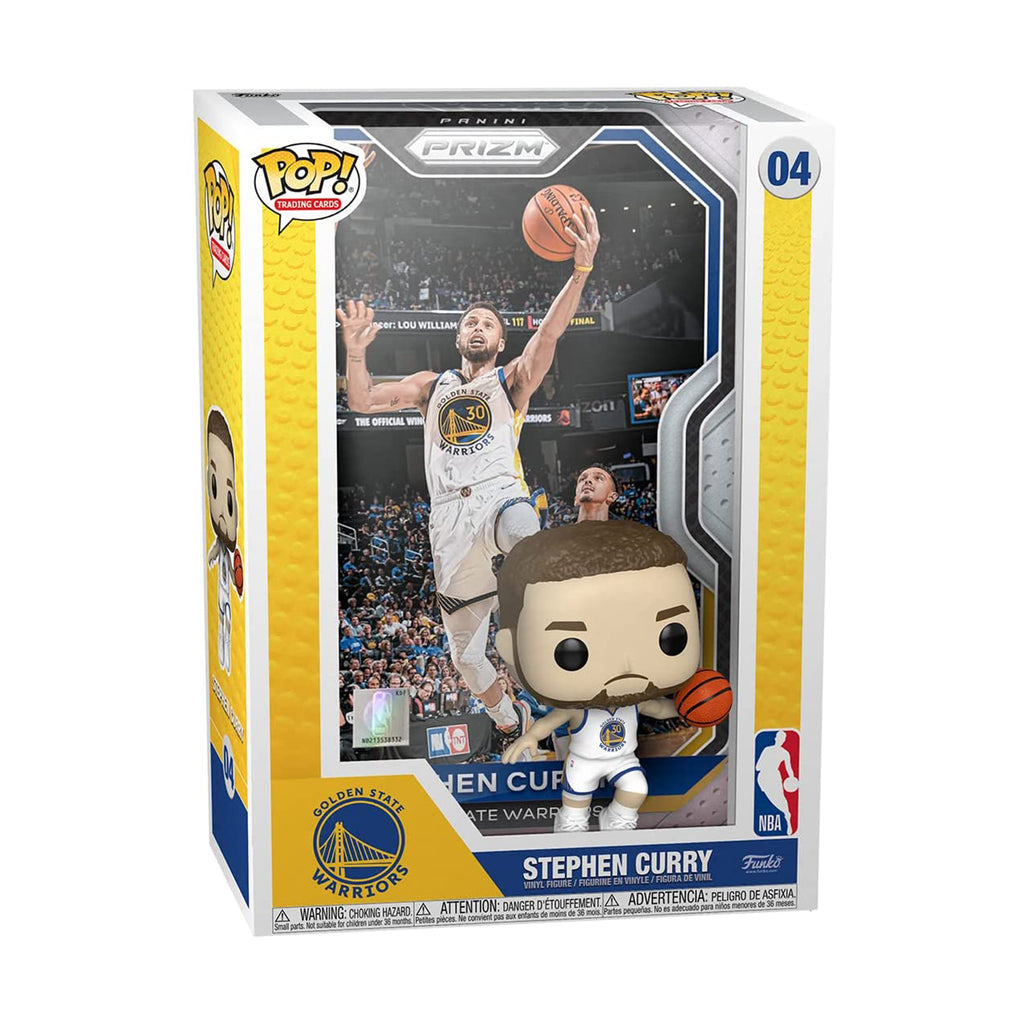 Funko NBA Trading Cards POP Stephen Curry Figure Set