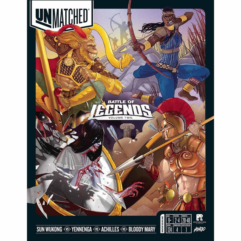 Unmatched Battle Of Legends Volume 2 Board Game