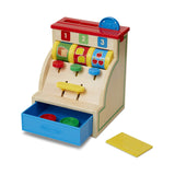 Melissa And Doug Sort And Swipe Wooden Cash Register Set - Radar Toys