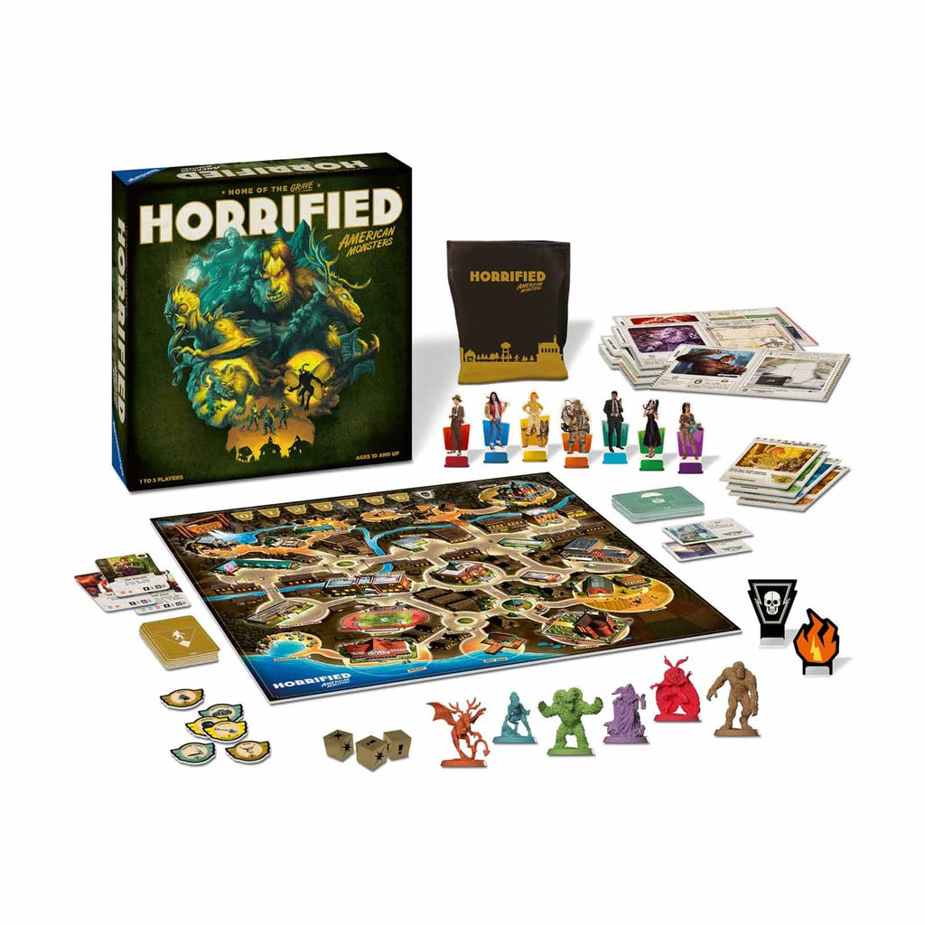 American Monsters Horrified Board Game