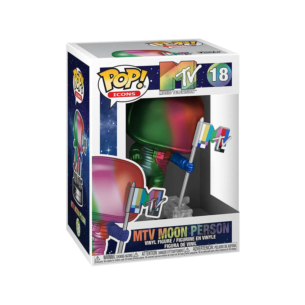 Funko Icons POP MTV Moon Person Rainbows Vinyl Figure