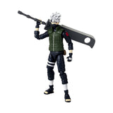 Bandai Naruto Shippuden Anime Heroes Hatake Kakashi Fourth Great Ninja War Figure - Radar Toys