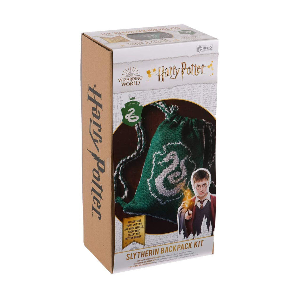 Eaglemoss Harry Potter Hero Collector Slytherin Backpack Knit Kit