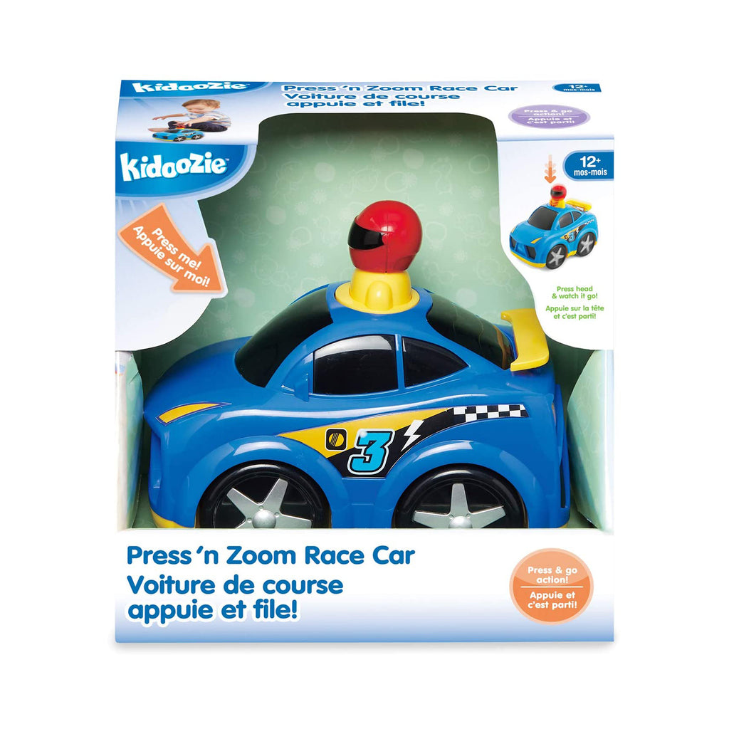 Kidoozie Press 'N Zoom Race Car Activity Set