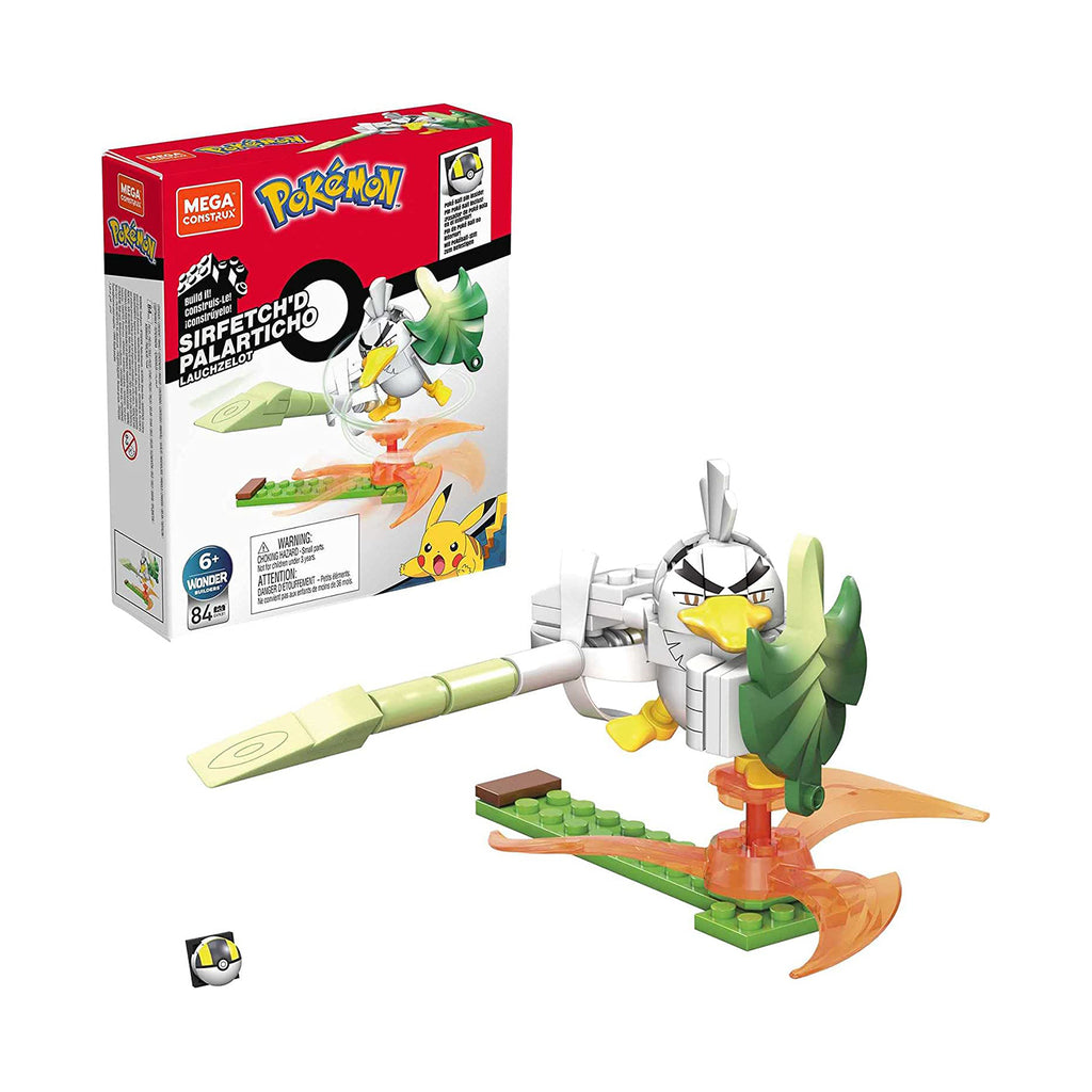 Mega Construx Pokemon Sirfetch'd Power Pack Building Set - Radar Toys