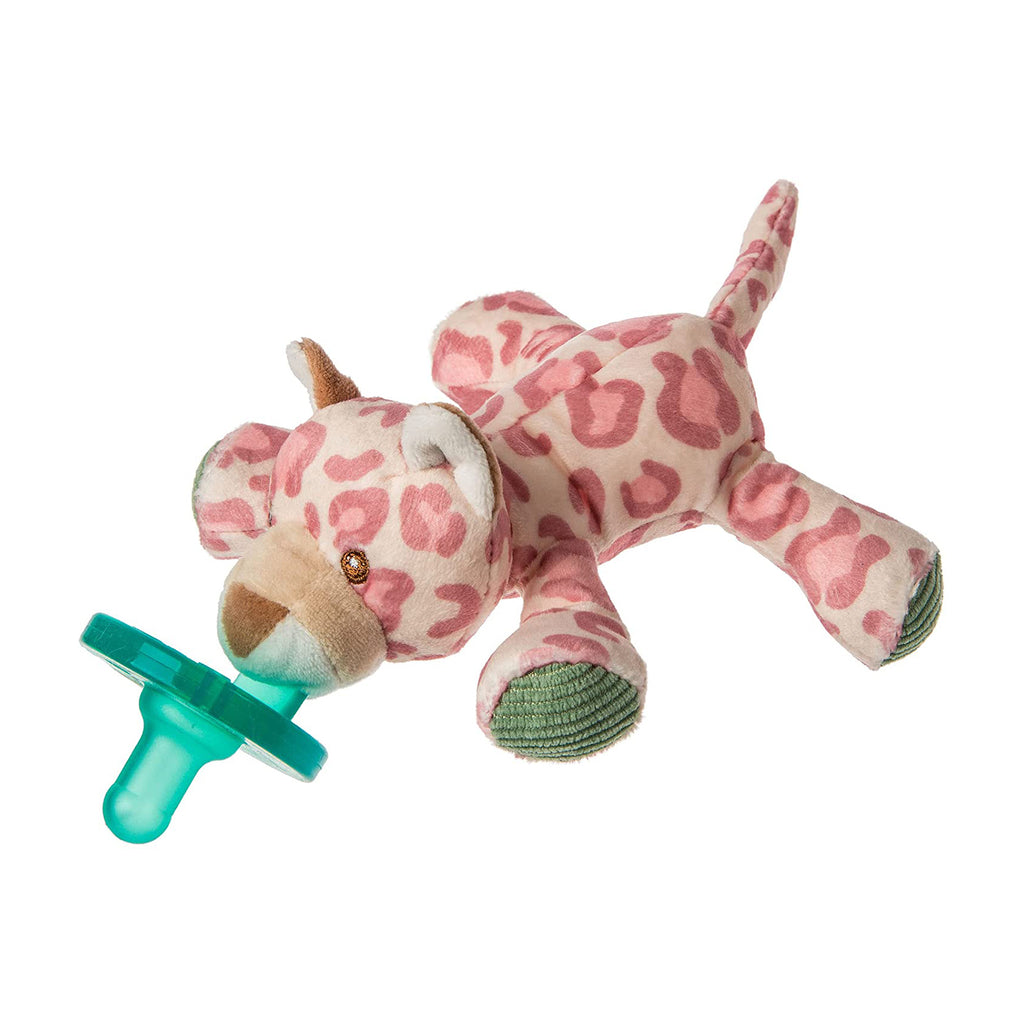Mary Meyer Little But Fierce Leopard Wubbanub With Pacifier - Radar Toys