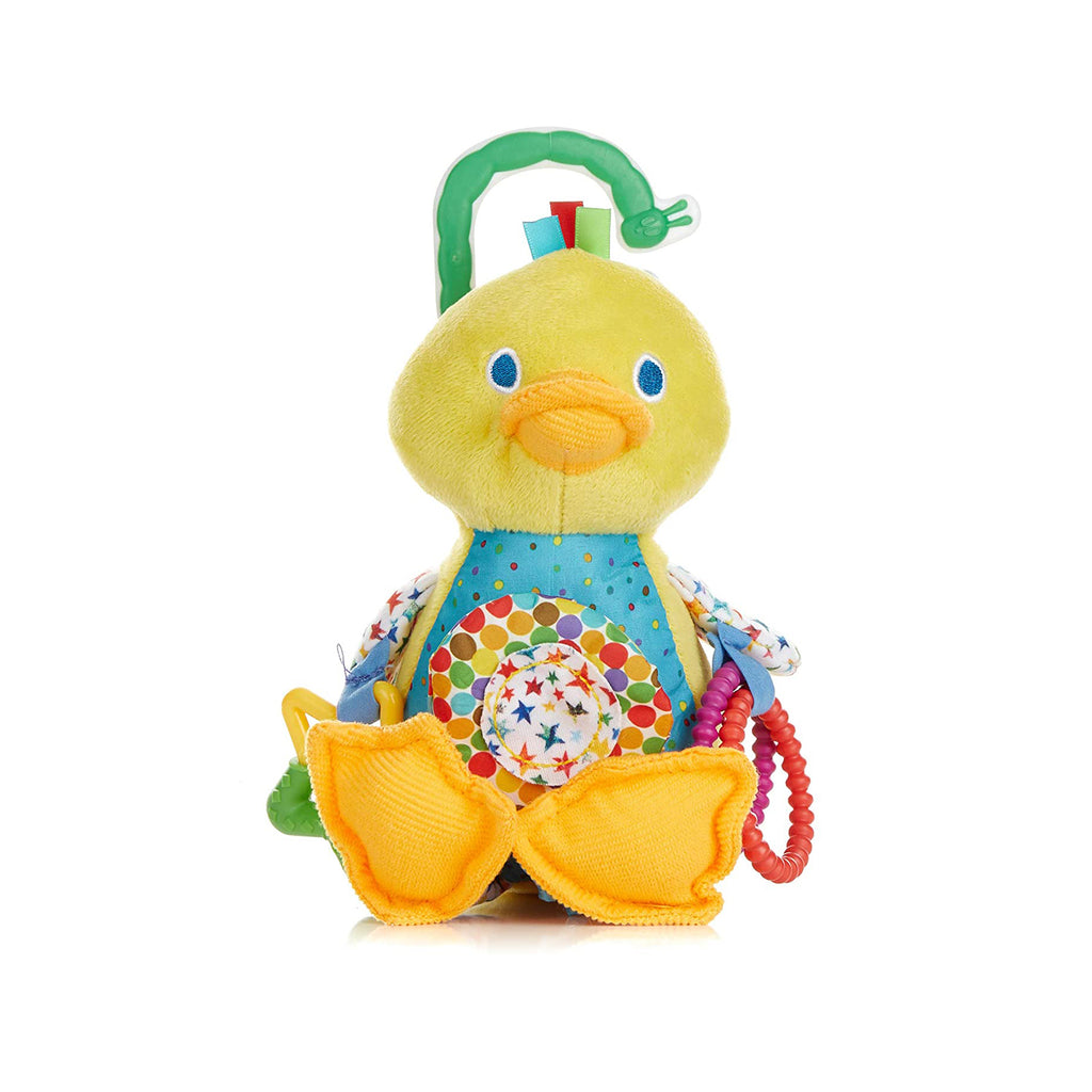The World Of Eric Carle Very Hungry Caterpillar Developmental Duck With Sounds Plush - Radar Toys