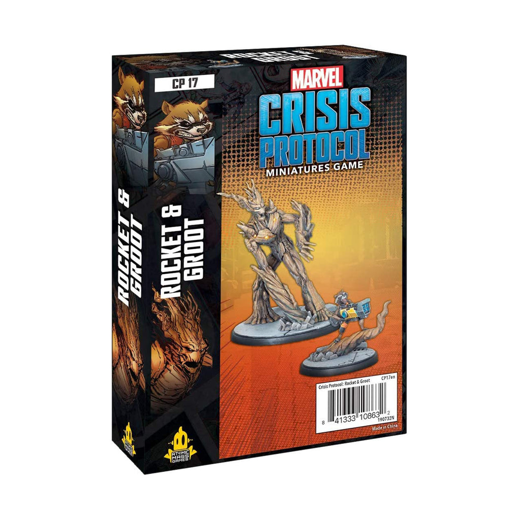 Marvel Crisis Protocol Rocket And Groot Set