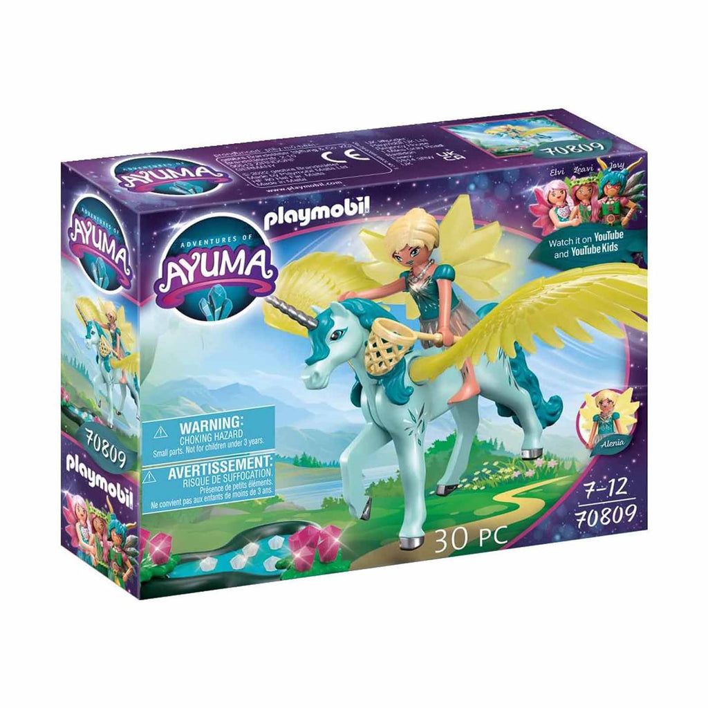 Playmobil Ayuma Crystal Fairy With Unicorn Building Set 70809 - Radar Toys