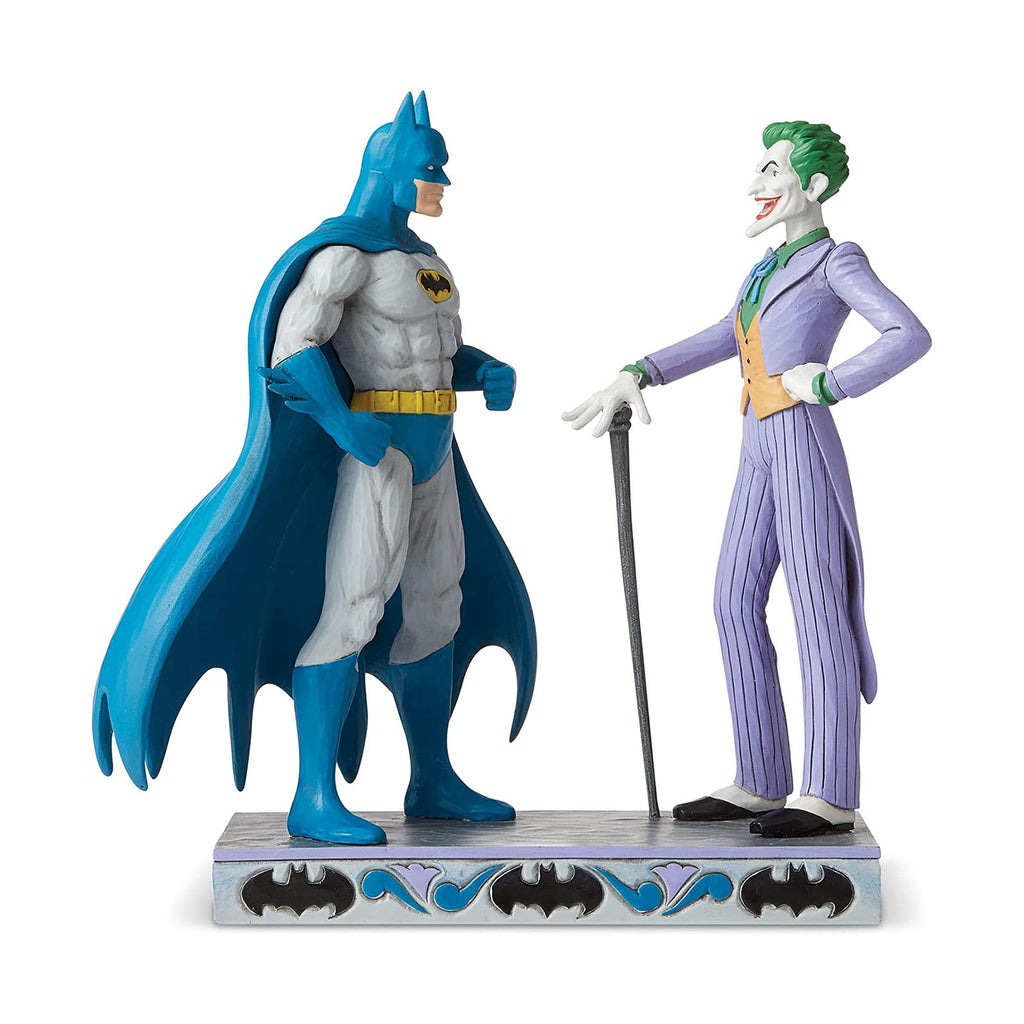 Enesco DC Jim Shore Batman Vs The Joker Figurine