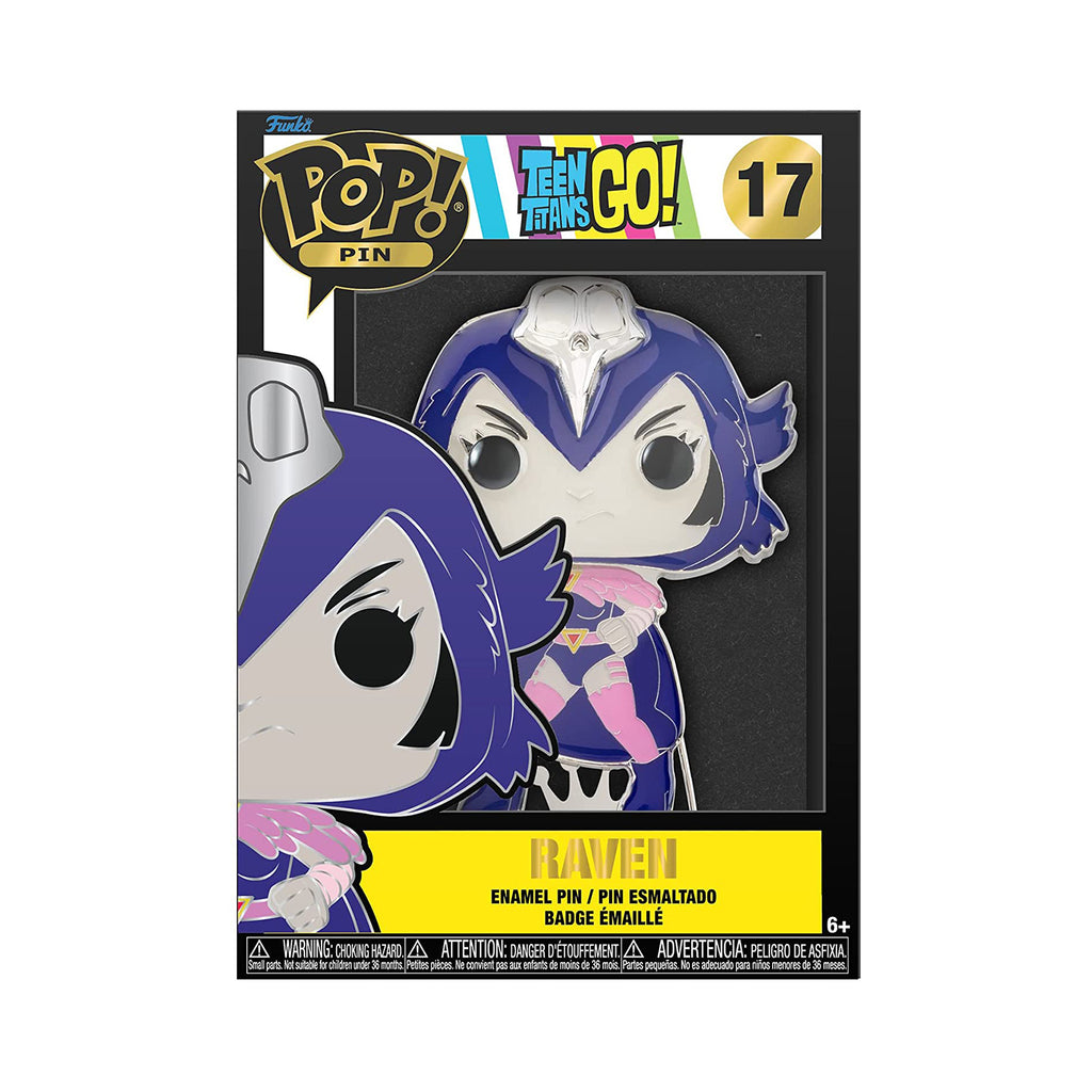 Funko DC Teen Titans POP Pin Raven Figure