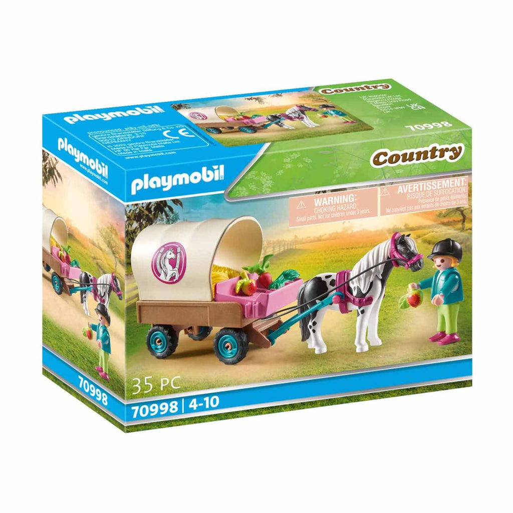Playmobil Country Pony Wagon Building Set 70998 - Radar Toys
