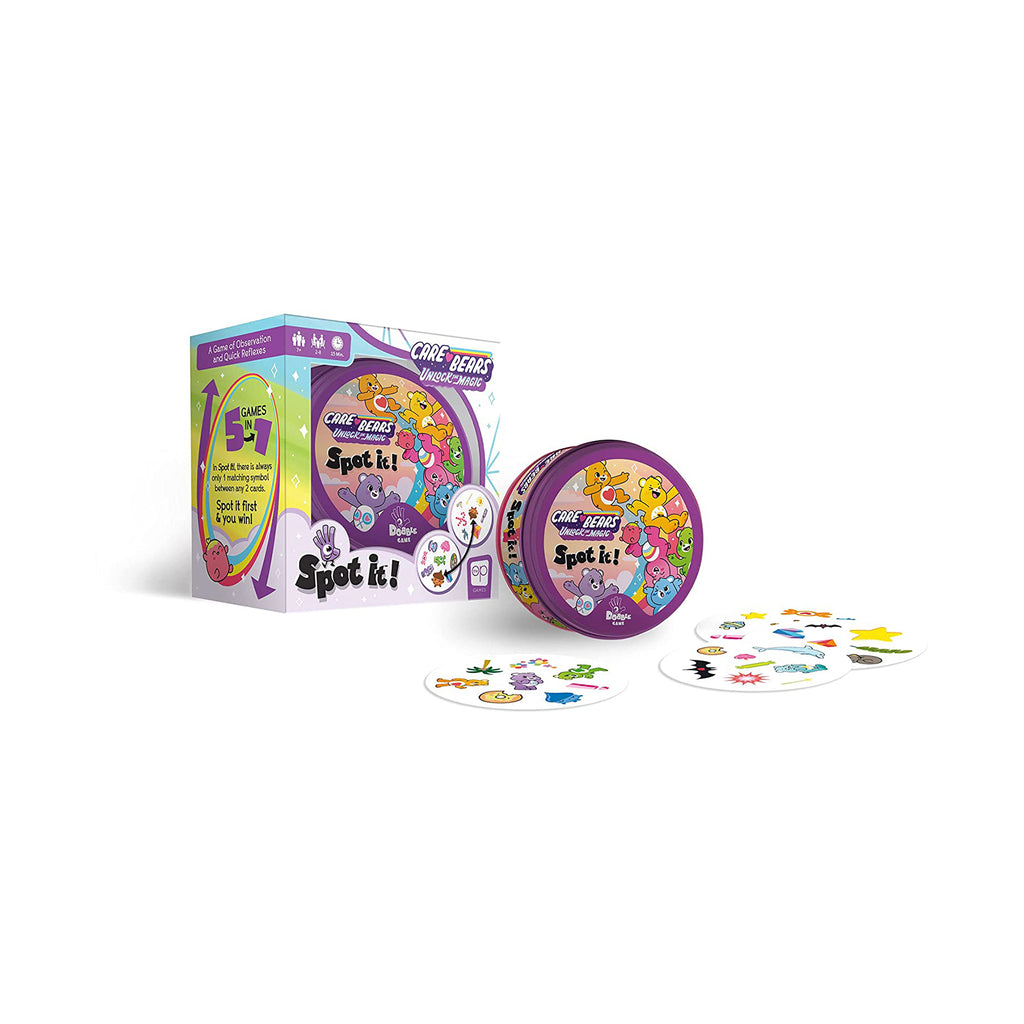 USAopoly Spot It Care Bears Unlock Magic The Game