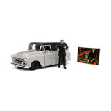Jada Toys Universal Monsters Frankenstein And 1957 Chevy Suburban 1:24 Diecast Set - Radar Toys