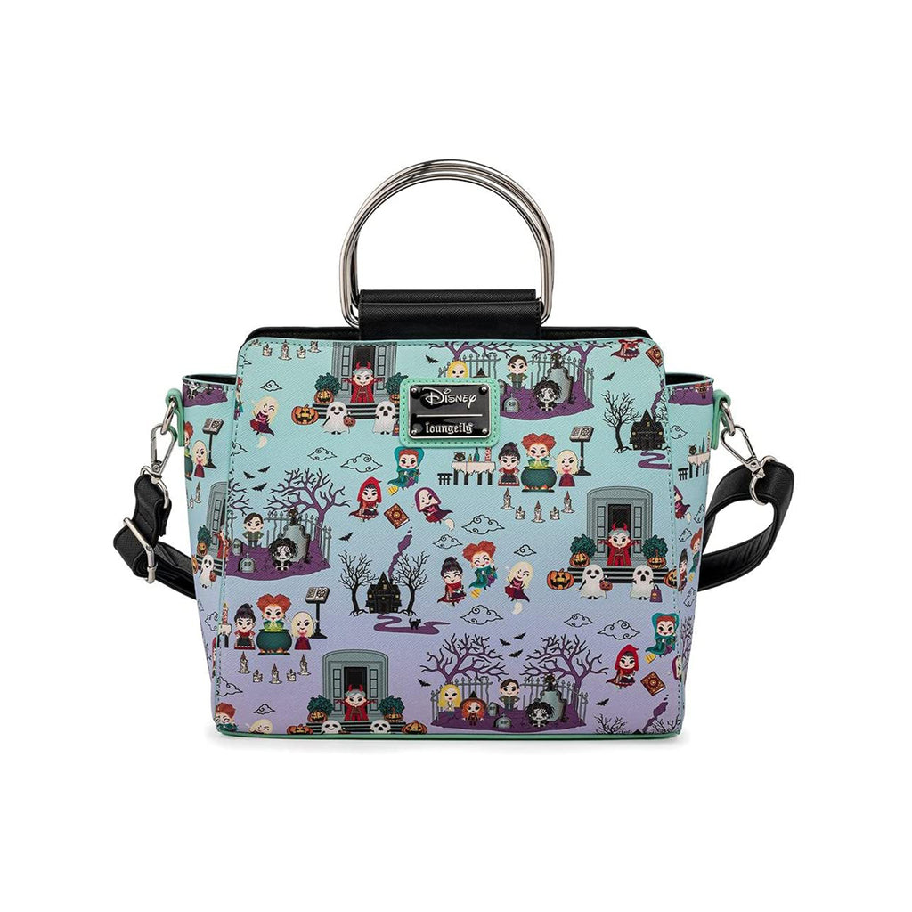 Loungefly Disney Hocus Pocus Scene All Over Print Crossbody Bag Purse
