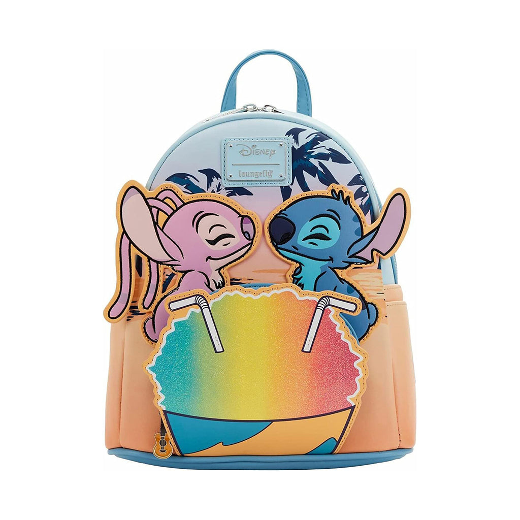 Loungefly Disney Lilo And Stitch Snow Cone Date Night Mini Backpack