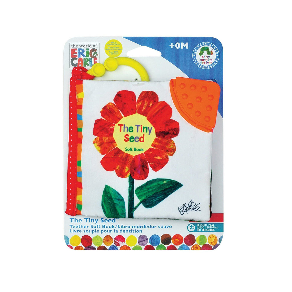 The World Of Eric Carle Very Hungry Caterpillar Clip On Soft Book Tiny Seeds - Radar Toys