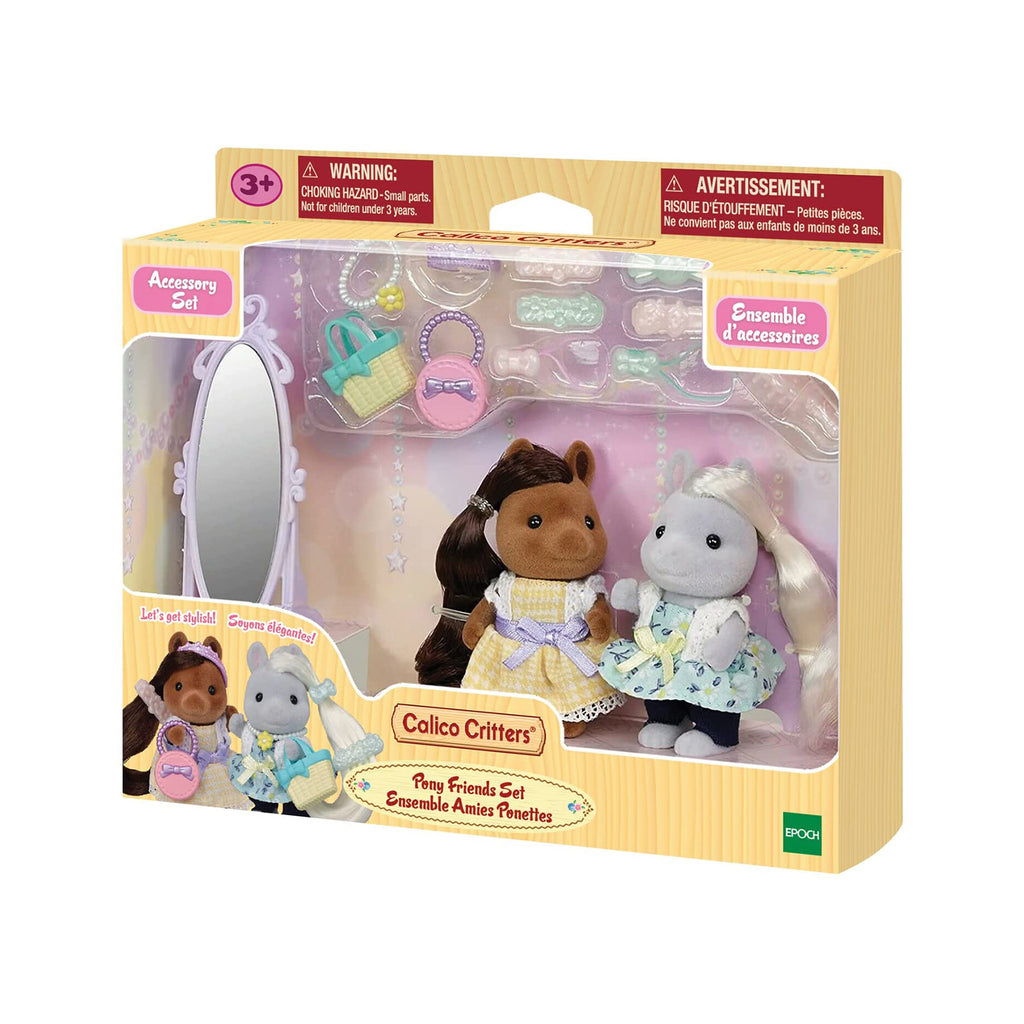 Calico Critters Pony Friends Figure Accessory Set - Radar Toys