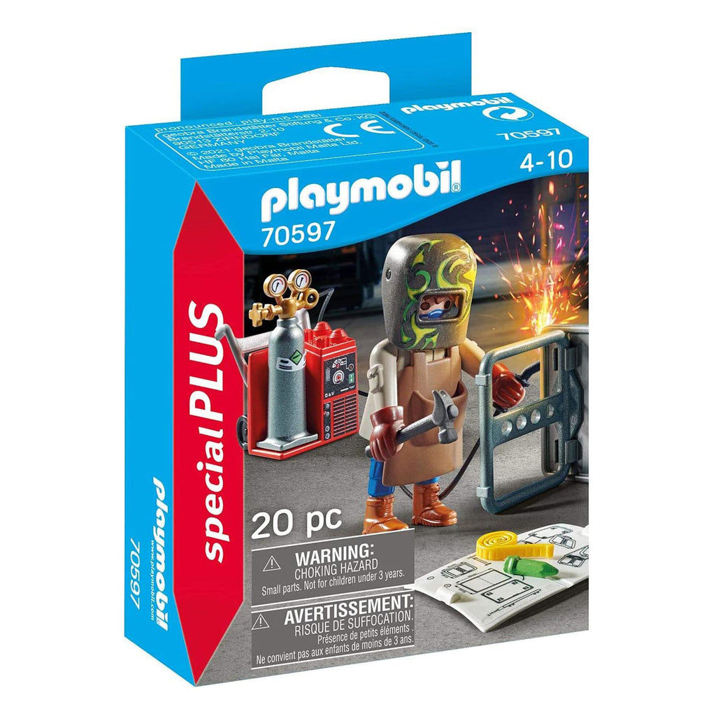 Playmobil Special Plus Special Welder Building Set 70597 - Radar Toys
