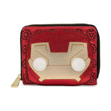 Loungefly Marvel Iron Man Pop Style Head Zip Around Wallet - Radar Toys