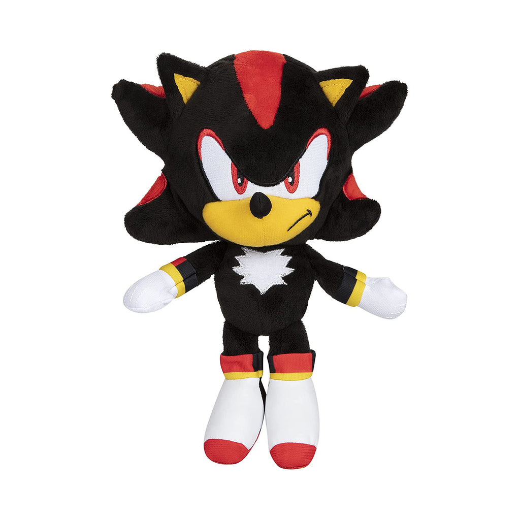 Jakks Pacific Sonic The Hedgehog 30th Anniversary Shadow 8 Inch Plush Figure - Radar Toys